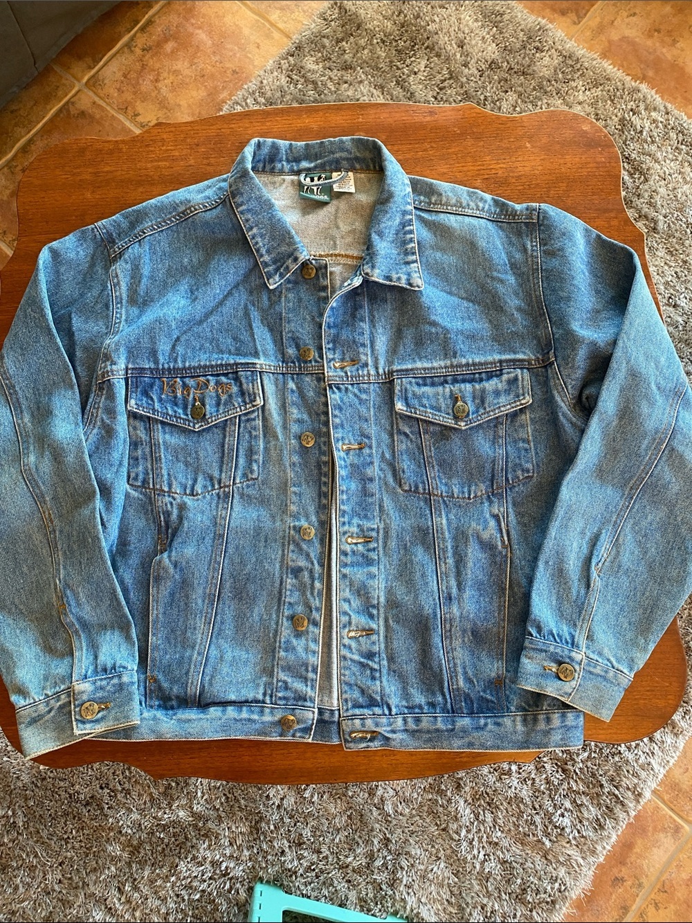 Big Dogs Light Blue Denim Jacket - Classic Truckers Style